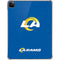 NFL Los Angeles Rams Distressed iPad Pro 11in (2024) Clear Case